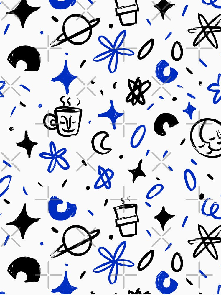 Coffee Galaxy Pattern Design by BestCoolStuff