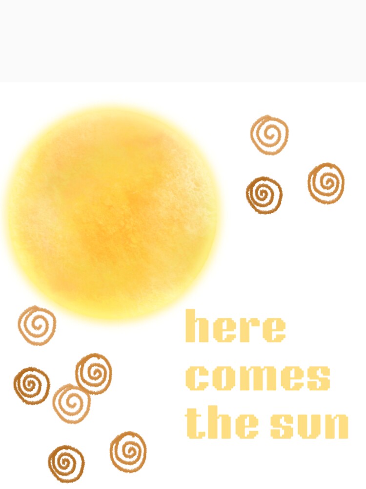 here comes the sun by xuecrafts