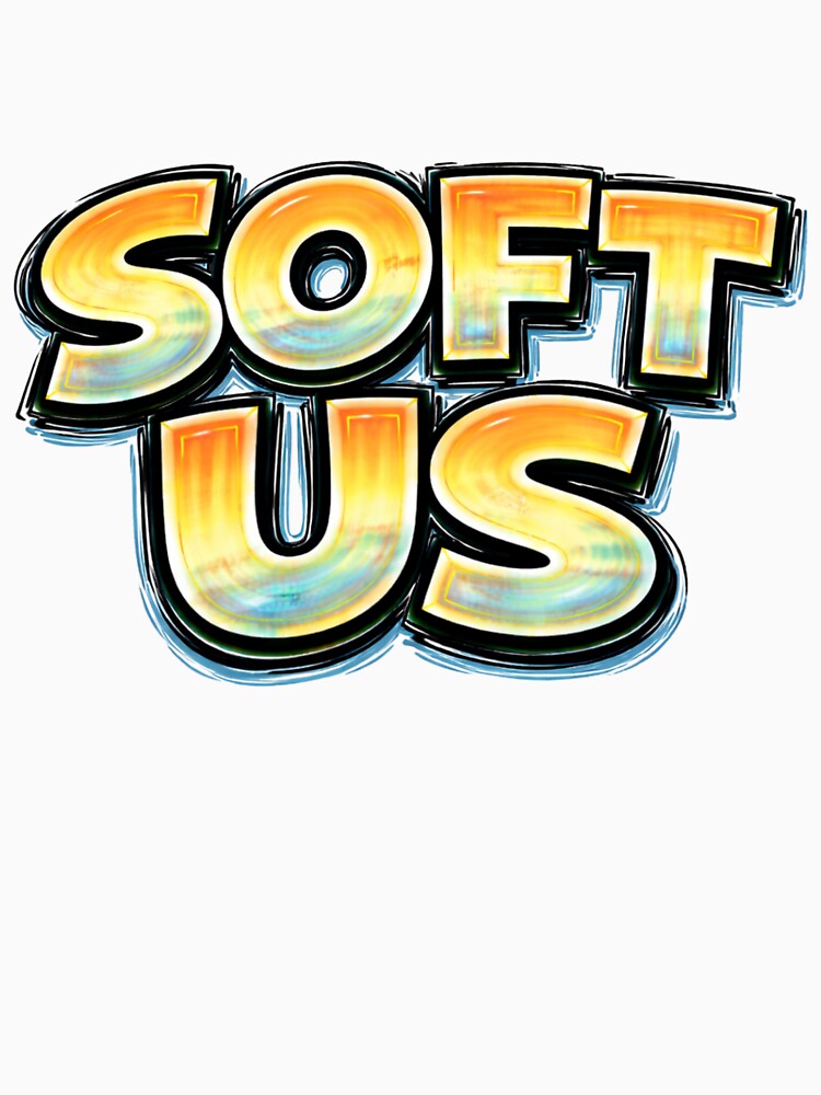 SOFT US – hand drawn childlike typography by Mac Sketches