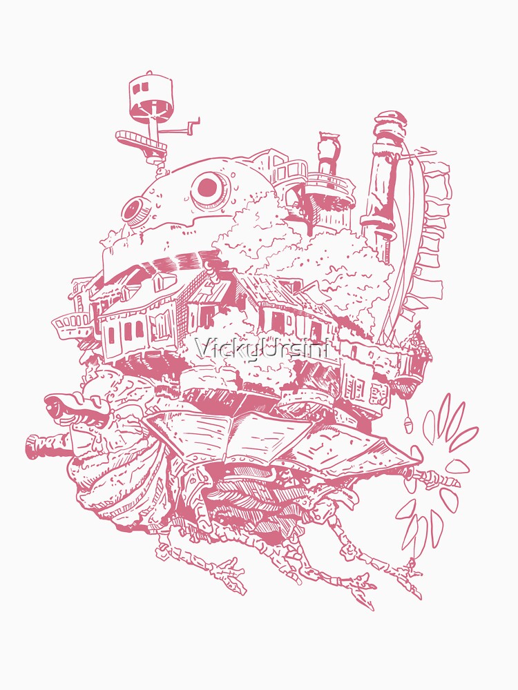Howl Illustration's Moving Castle by VickyUrsini
