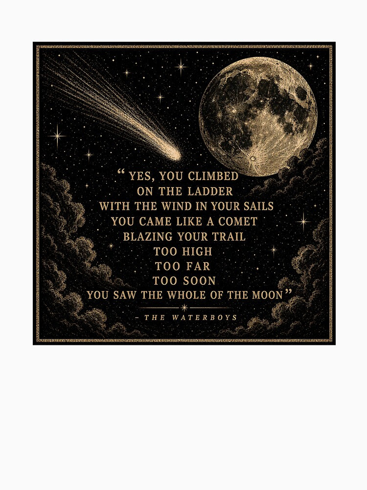 The Whole of the Moon by nerdyvet