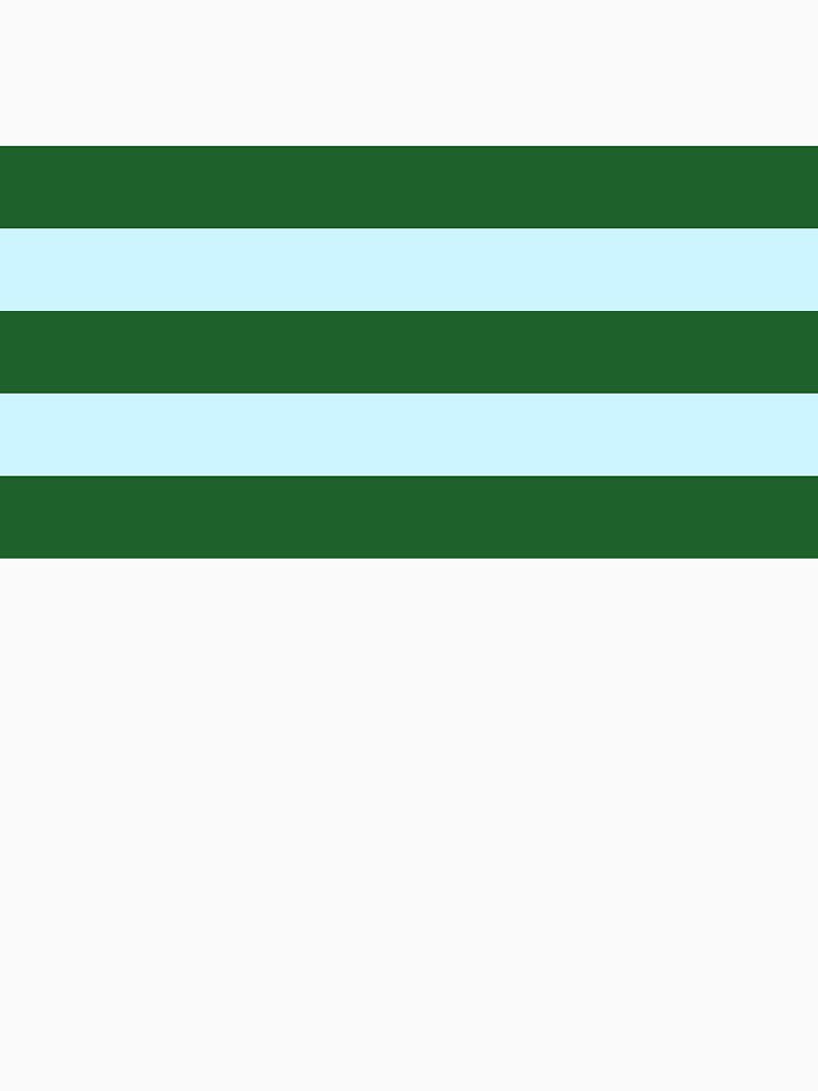 horizontal green blue stripes by Selinahuynh0304