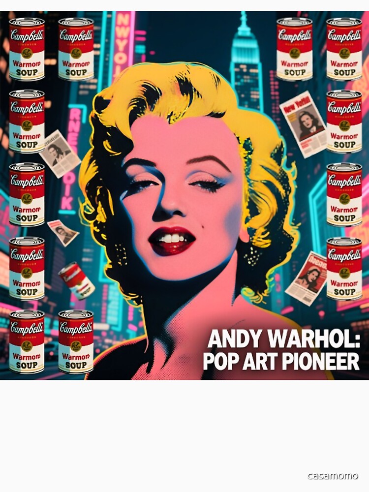 Andy Warhol Pop Art Pioneer by casamomo