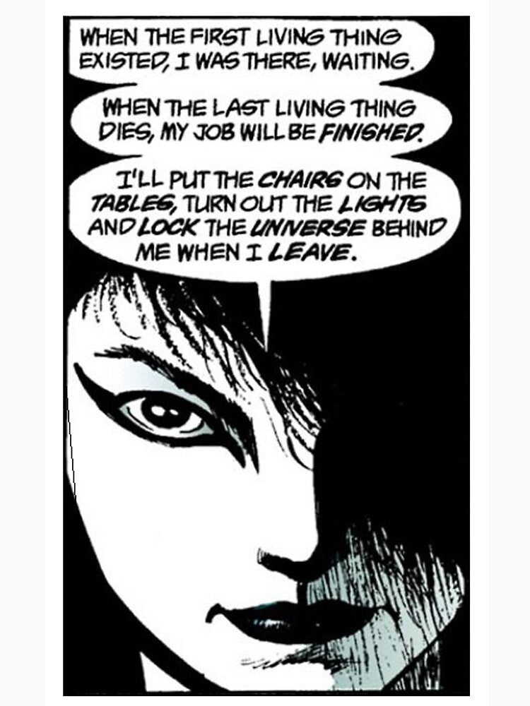 Death, Sandman by stephenp4ul