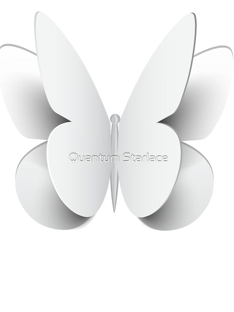 White butterfly by Quantum Starlace