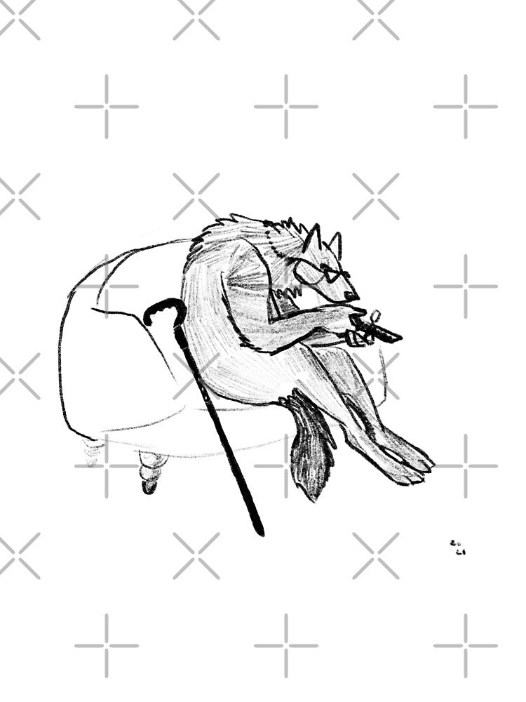 Werewolf Cane 2 by Vampiric Sheep