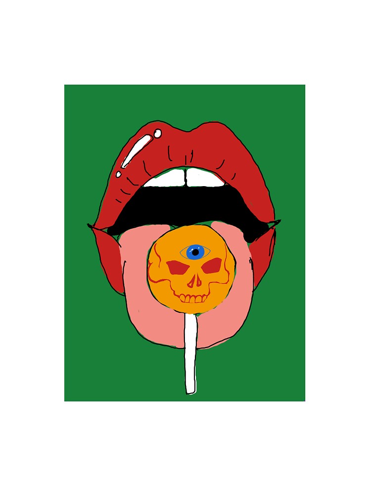 Lollipop skull 4 by DEAF SCUM