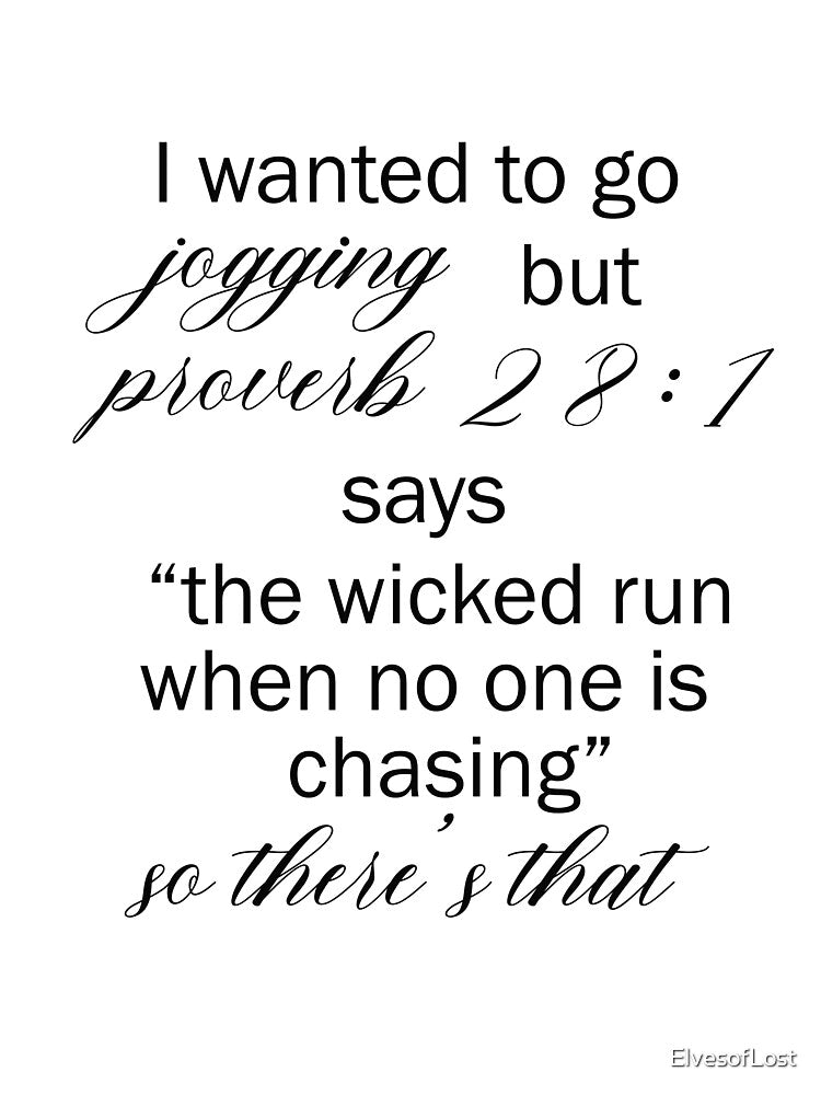 I wanted to go jogging but.. by ElvesofLost