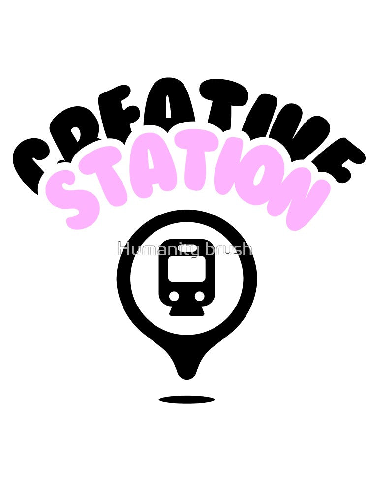 Creative station T shirt by Humanity brush