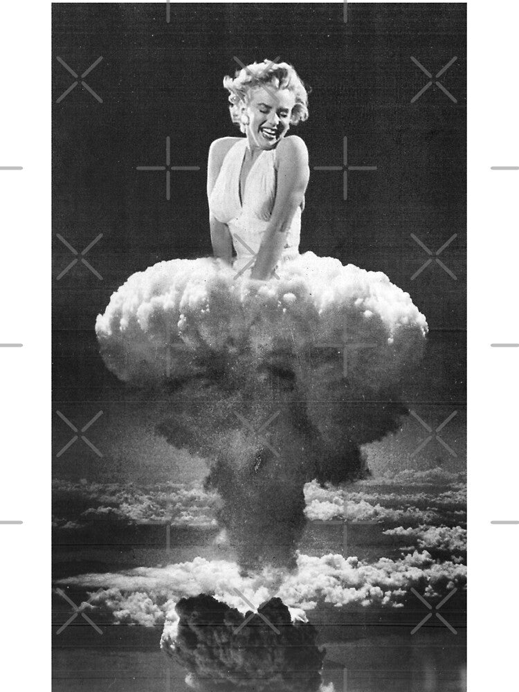 Bombshell - Marilyn Monroe / Mushroom Cloud by Vertigo Artography