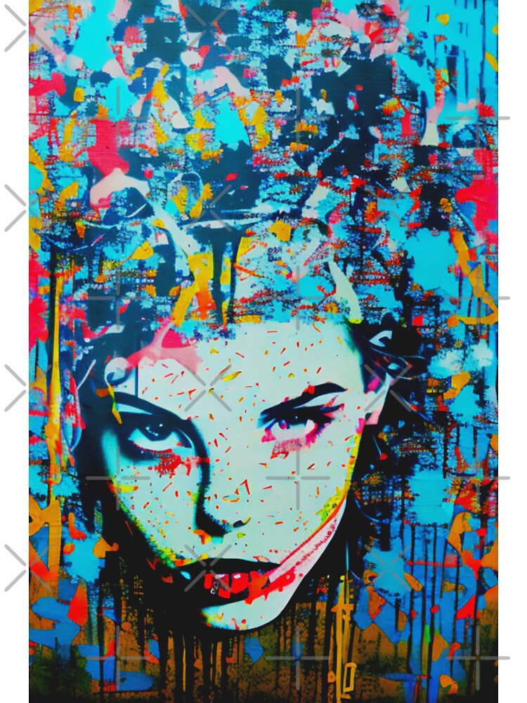Graffiti Girl | street art aesthetic by CiceroSpin