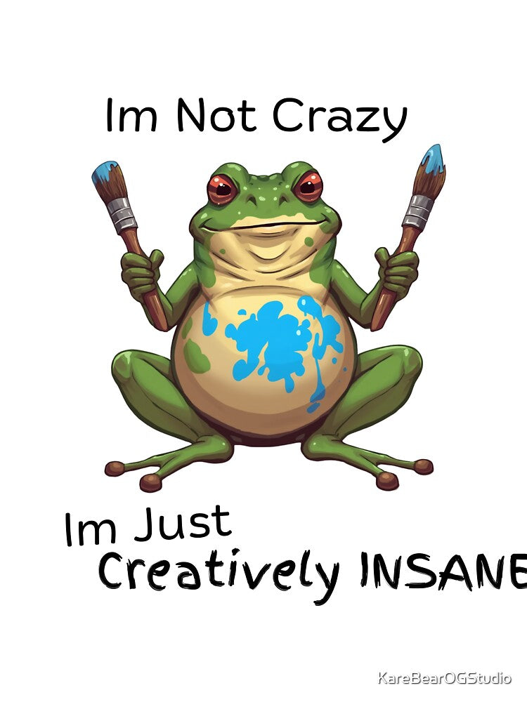 Creative crazy frog by KareBearOGStudio