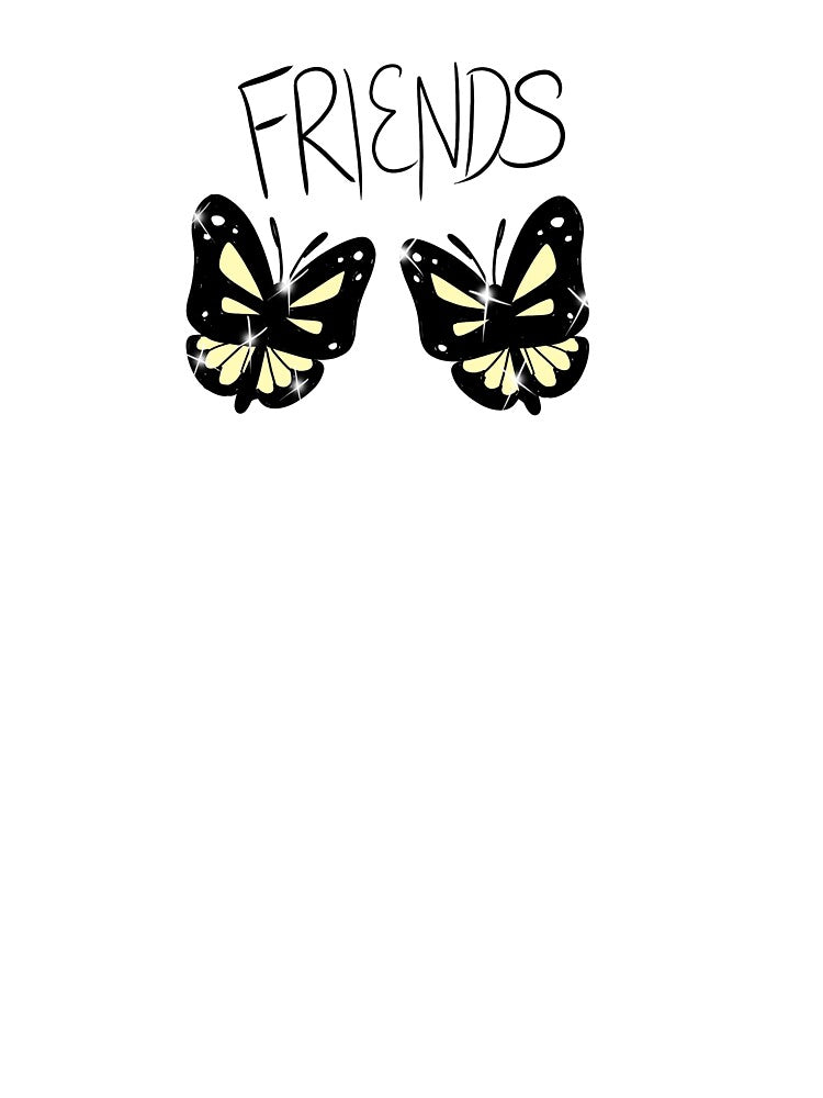 Butterfly Friends (yellow) by gross-girl99