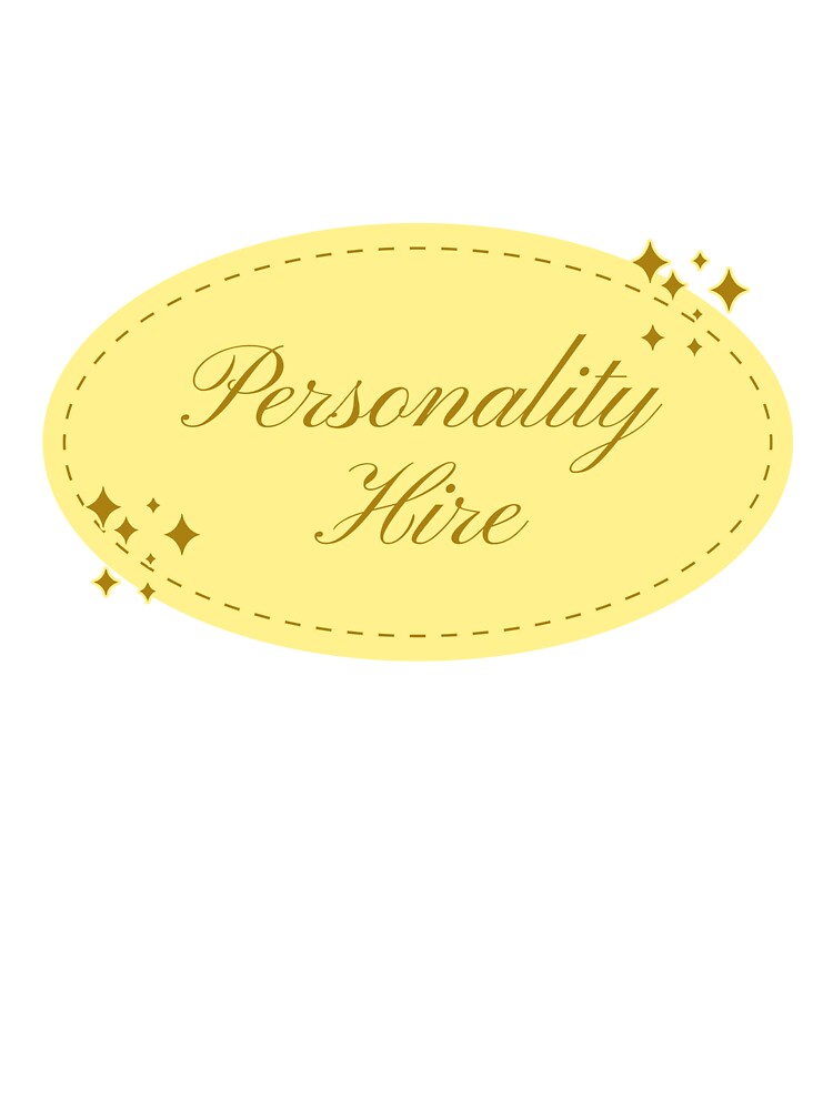 Personality Hire Label by Magnetarium