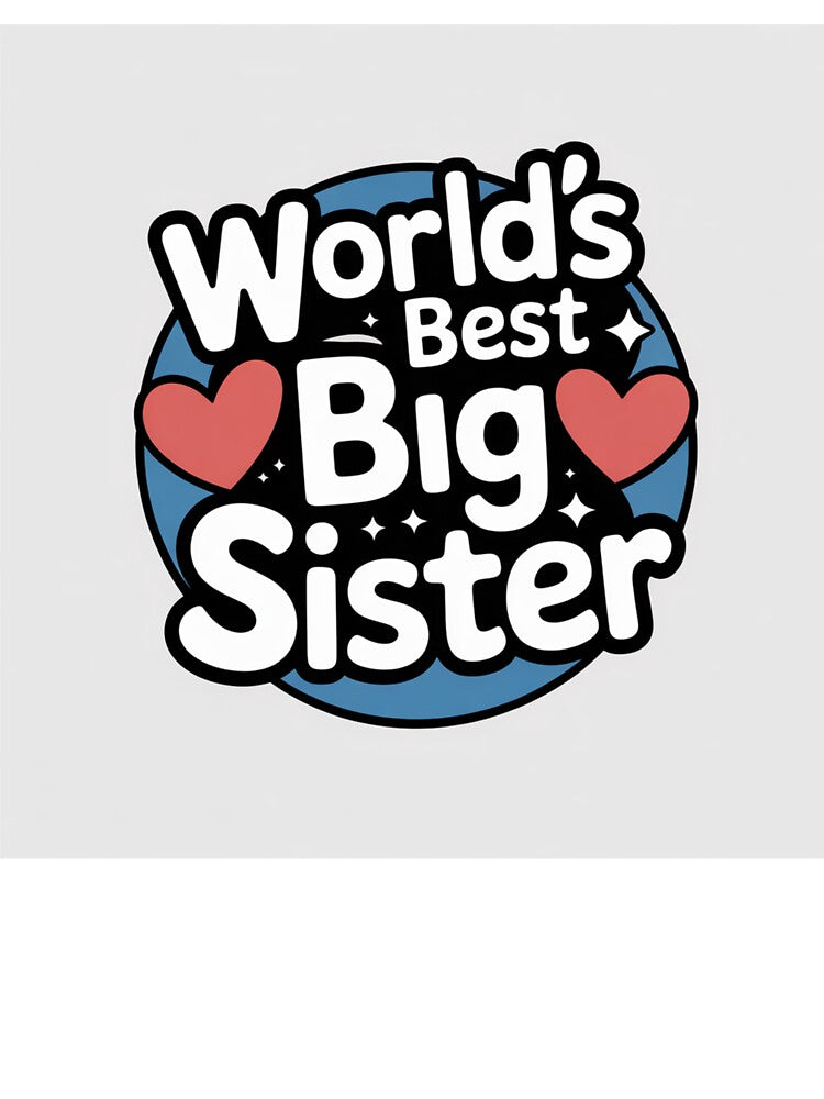 Worlds best big sister by T's&such