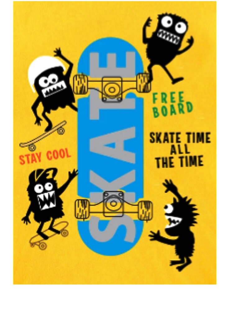 Stay Cool Skate Time by storeInsight