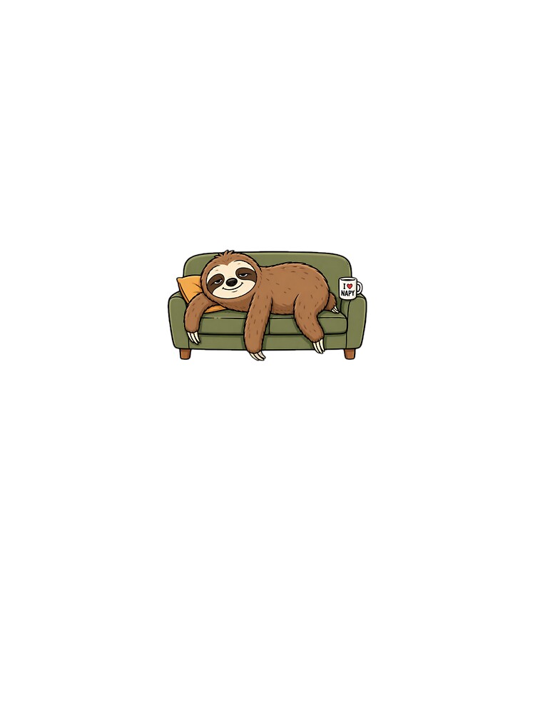 Sloth funny art lazy by Mateuszex2010