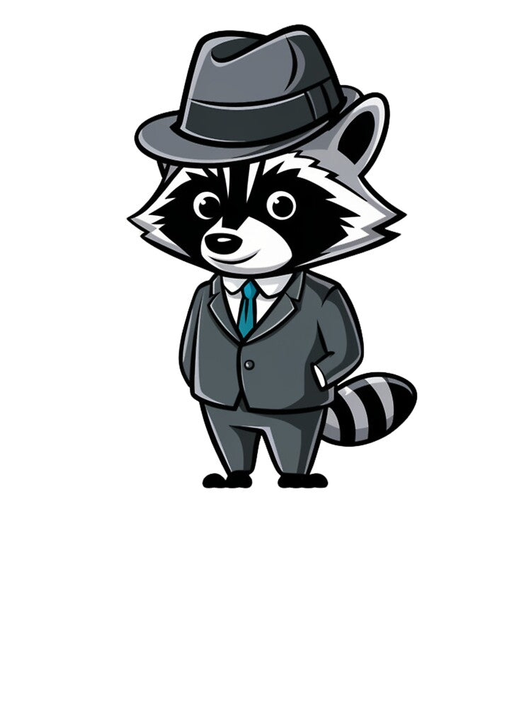 Gentleman racoon by Flying Alligator