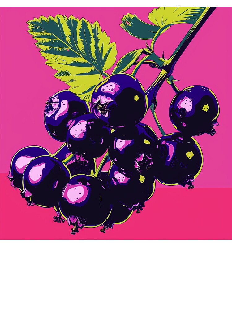 Blackcurrant Pop Art 2 by AstroRisq
