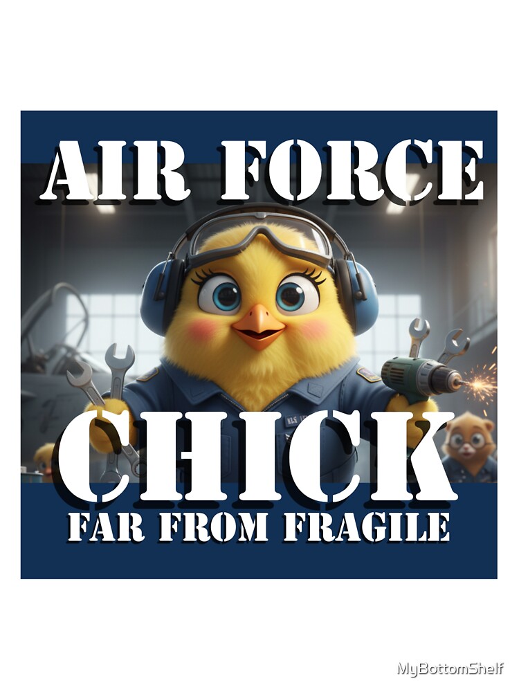 Air Force Chick - Far From Fragile by MyBottomShelf
