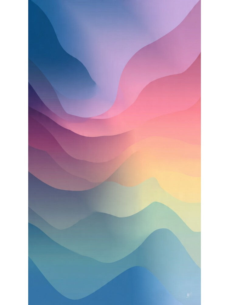 Soft Rainbow Swirl Pattern by Kilgarproducts