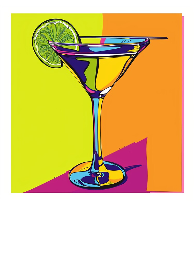 Cocktail Pop Art 4 by AstroRisq