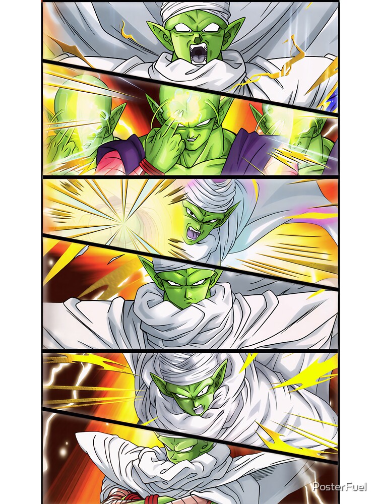 Green Warrior Power Awakening – Anime Action Art by PosterFuel