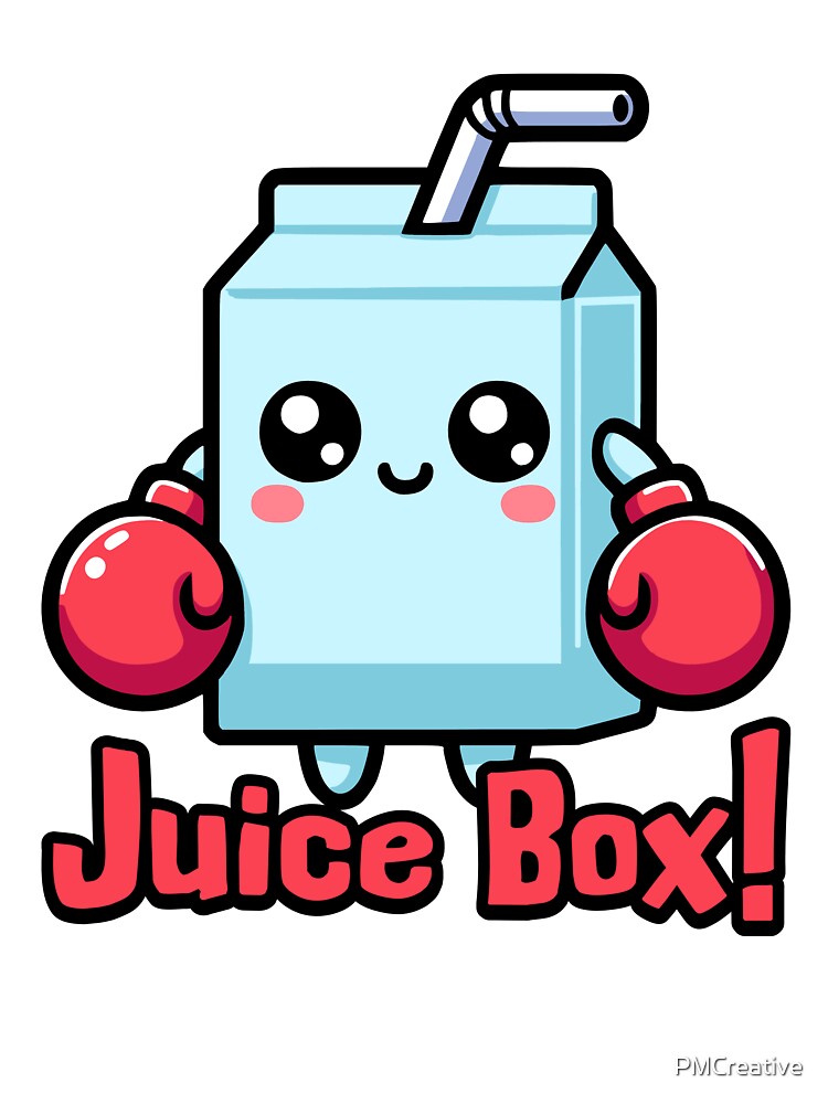 Juice Box! Cute Boxing Pun by PMCreative