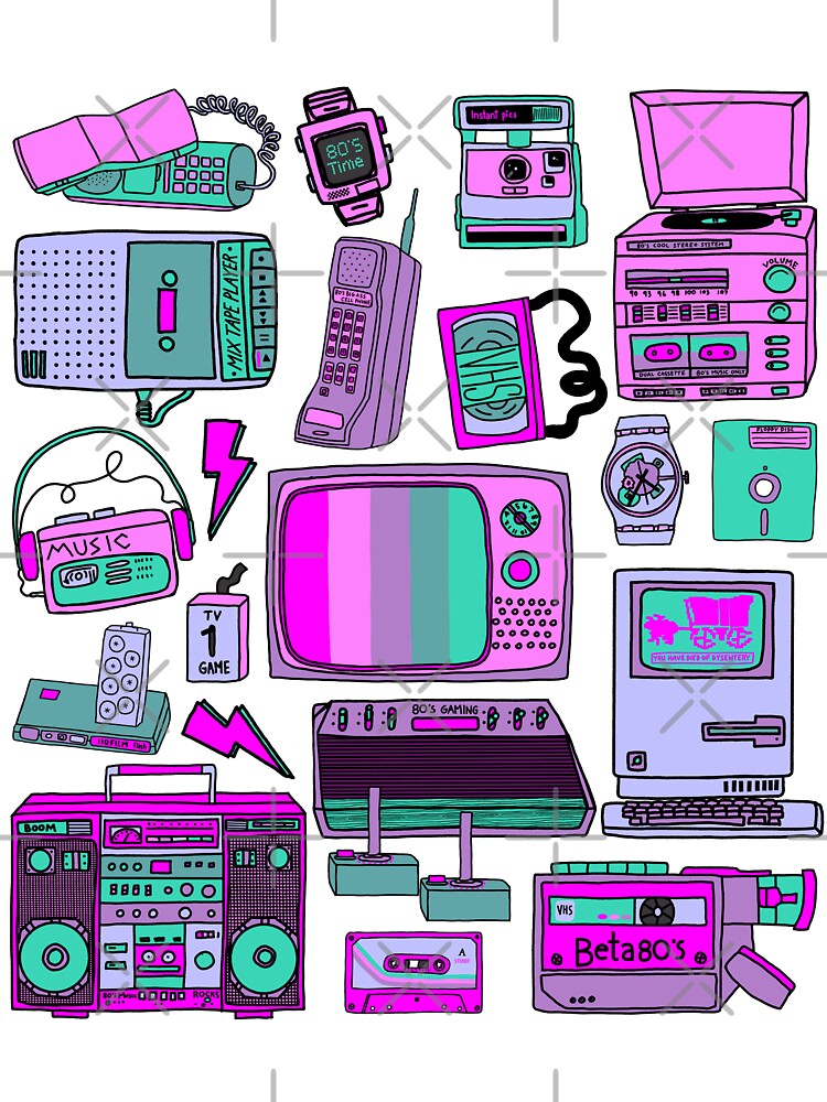 80's Tech by jenbucheli