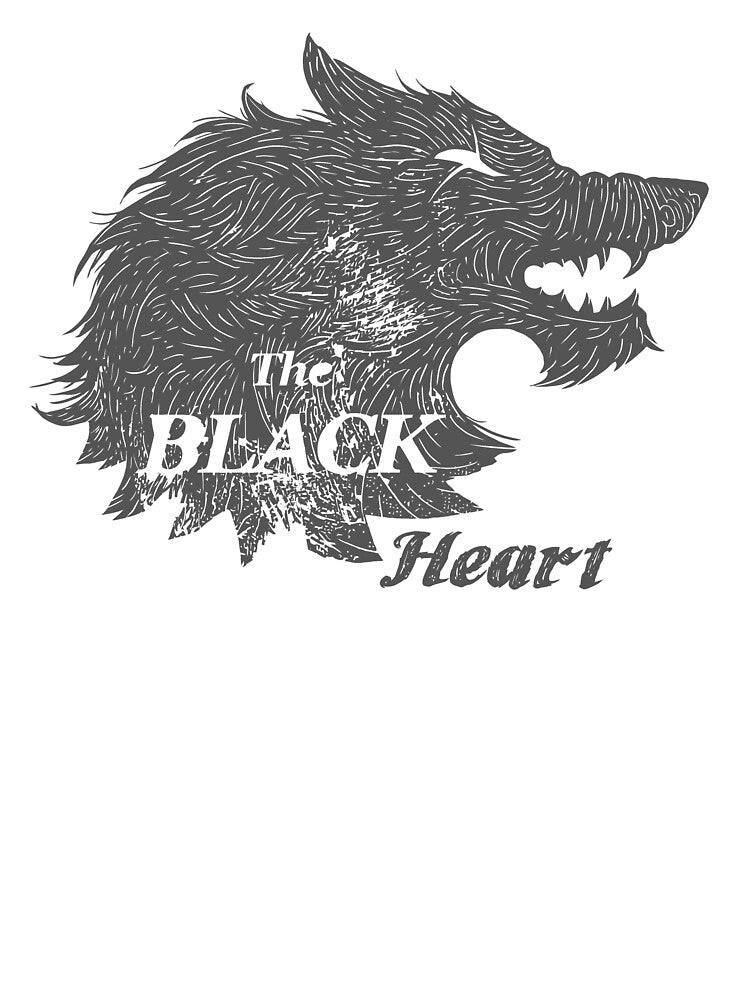 black heart (wolf) by hayrpictures