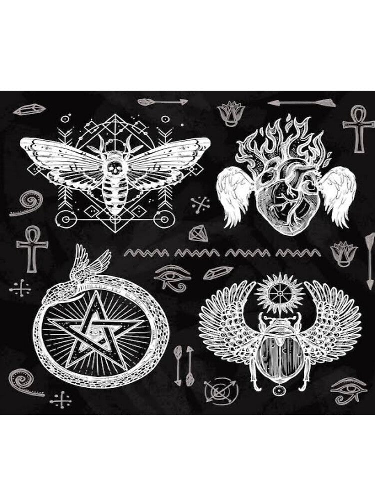 Goth tapestry - Gothic art by sagestar