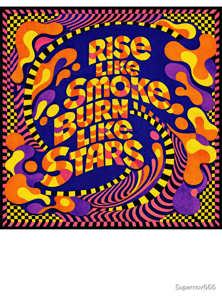 Rise Like Smoke – Psychedelic Inspiration by ForeverPrintsOK