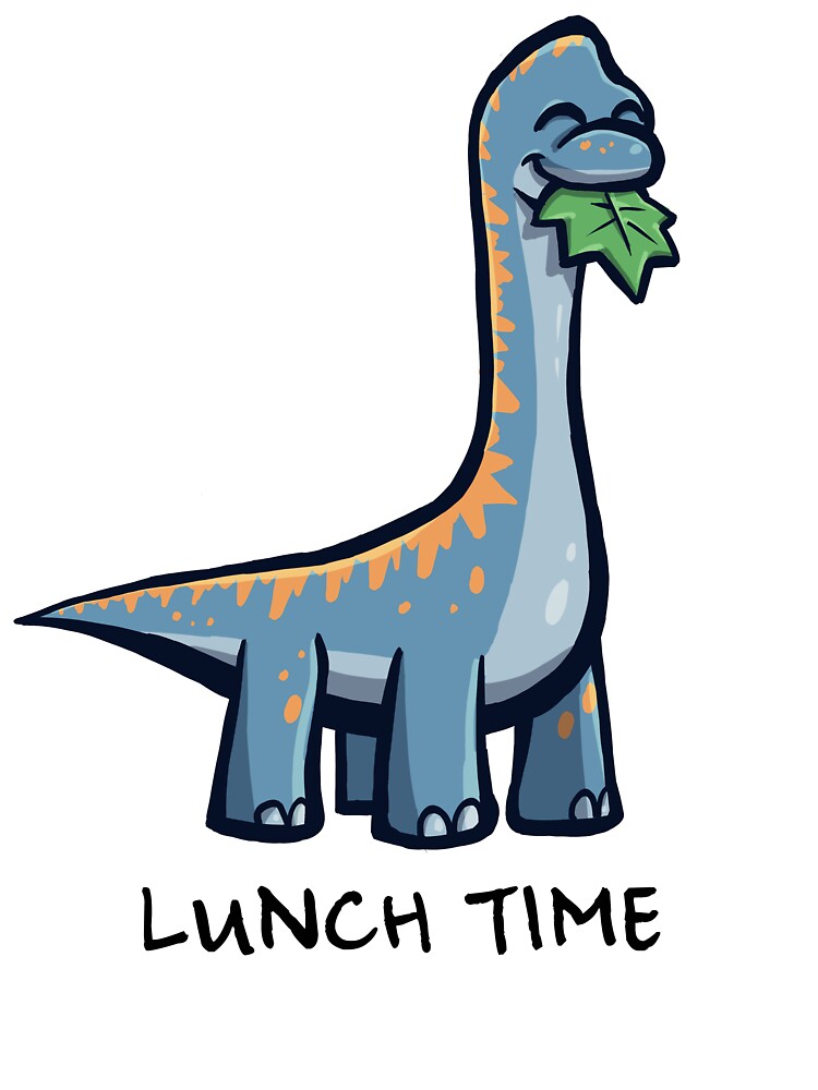 Lunch Time Dino by RBangerterArt