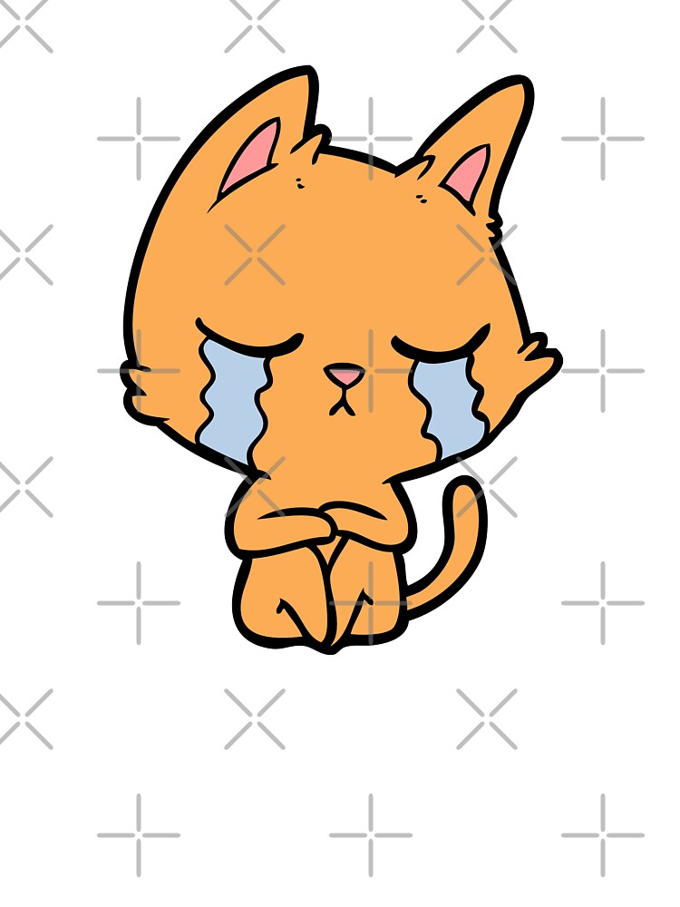 Sad Cat In Grunge by tnwbank