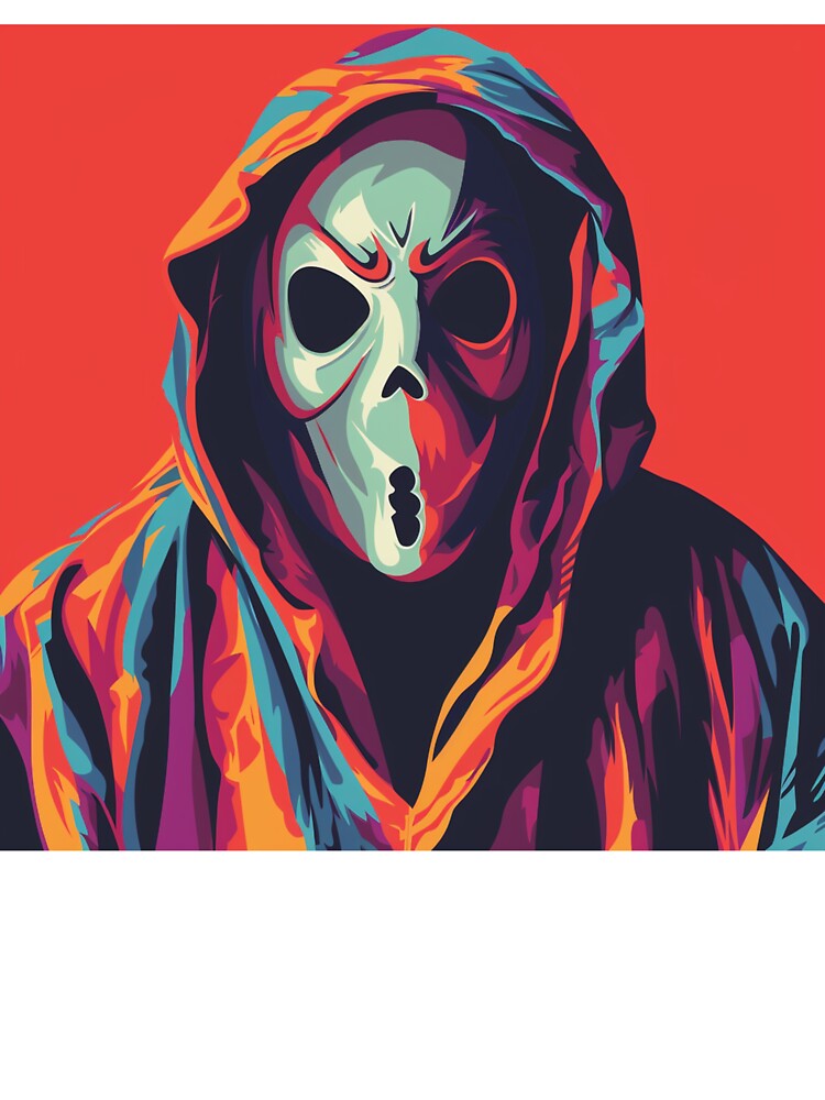 Horror Movie Villain Pop Art 4 by AstroRisq