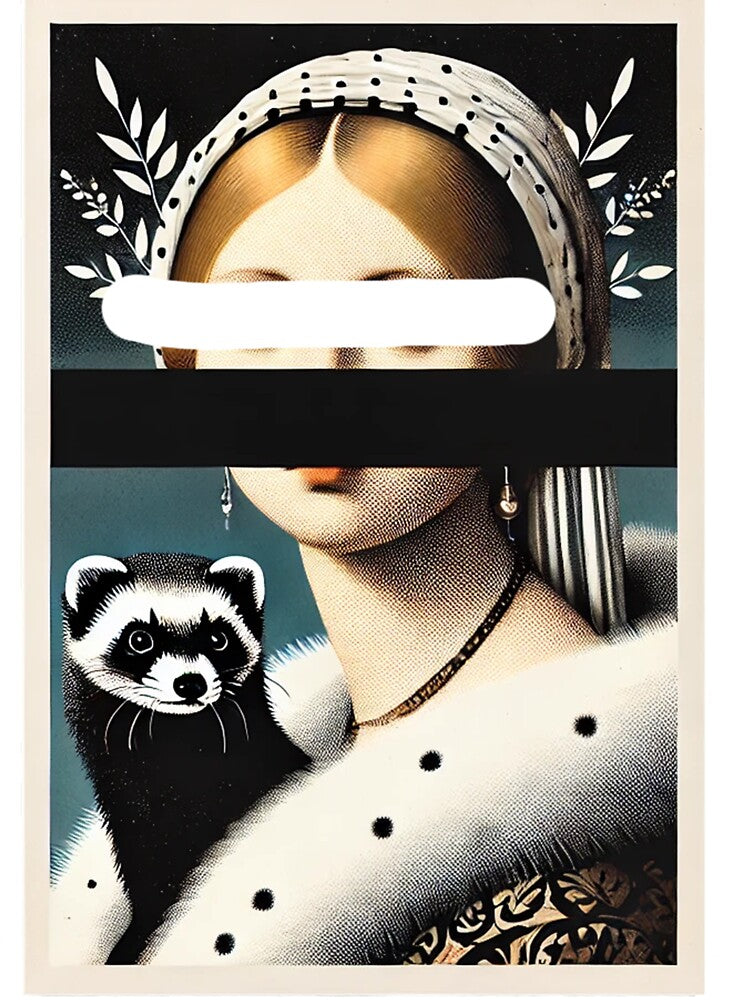 Modern Lady with an Ermine by CreatySwaggin
