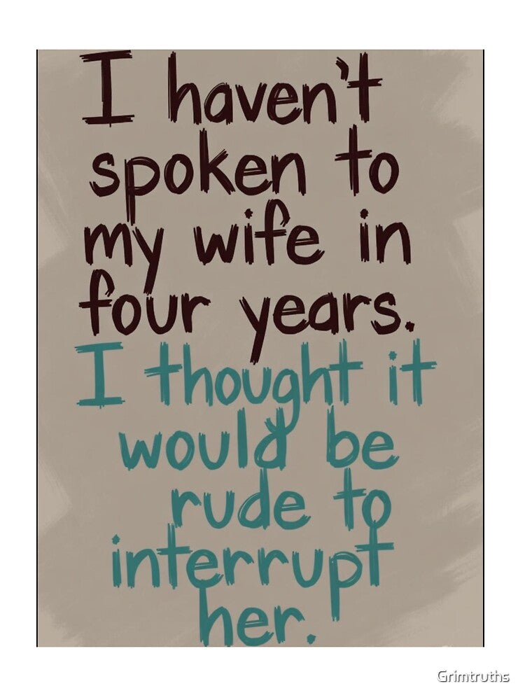 Dad joke, funny, wife, terrible jokes by Grimtruths