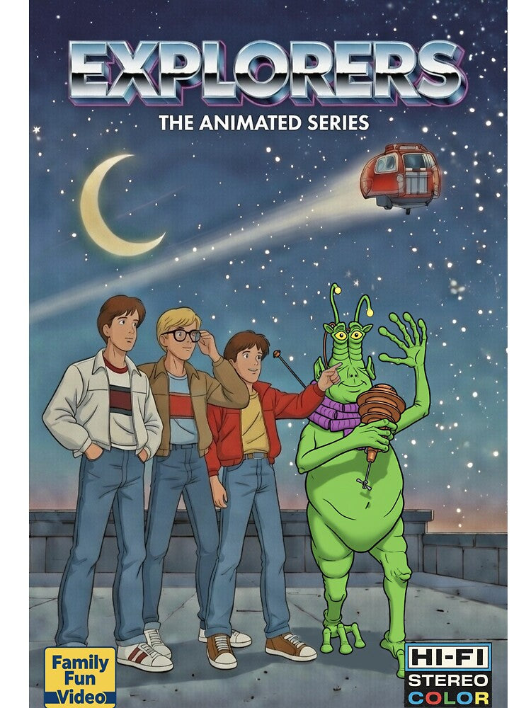 Explorers Animated Series by Presents For The Dead