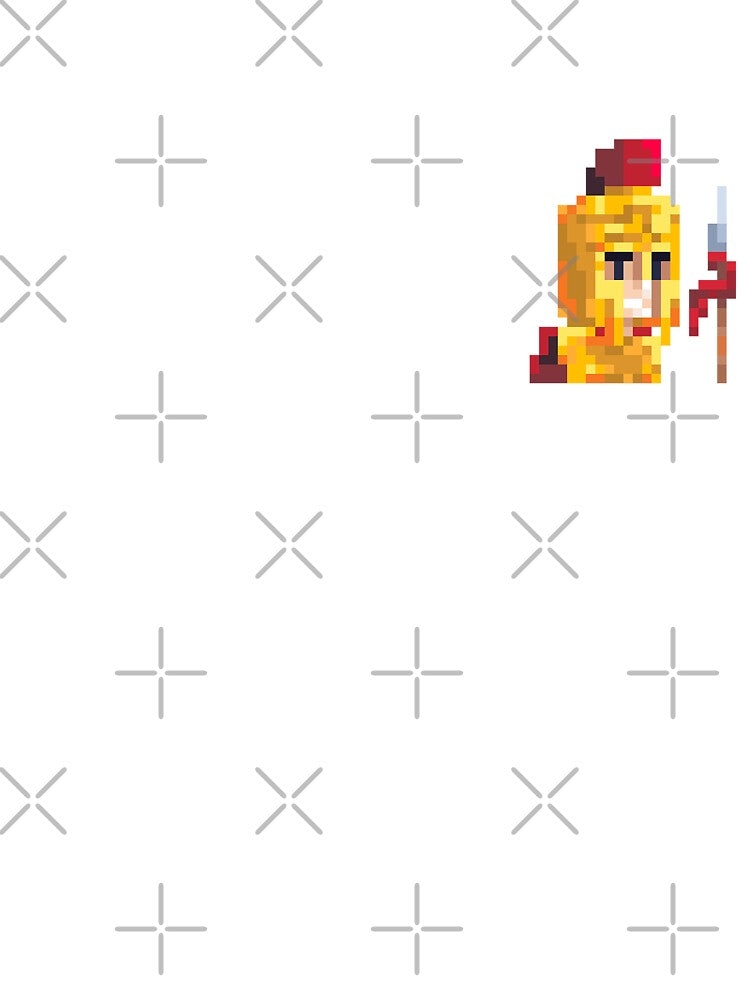 Spartan Helmet Pixel by twenett