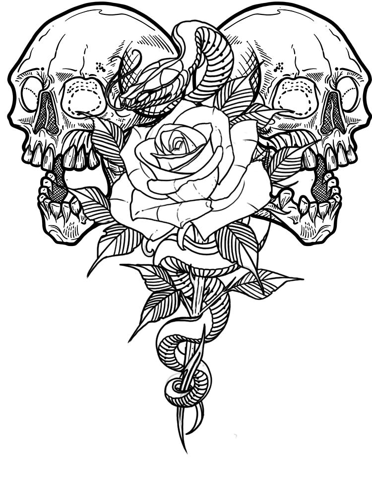 Modern traditional tattoo design by PermaworkTattoo