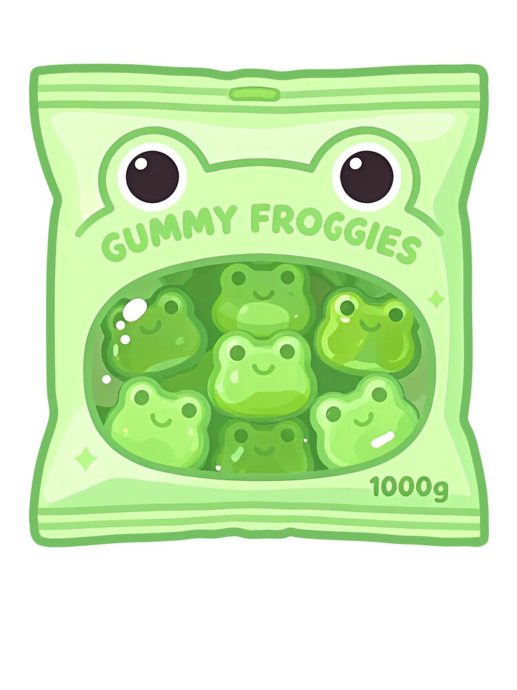 Gummy froggies by Kimicute
