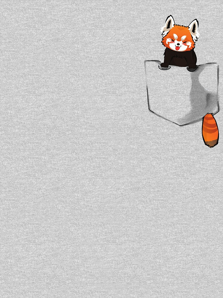 Red Panda in a Pocket , Red Panda Lovers by Cute  Pawz