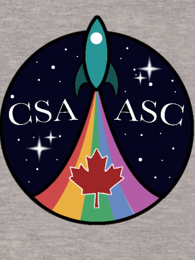 Canadian Space Agency Retro Logo by MyriamCassin