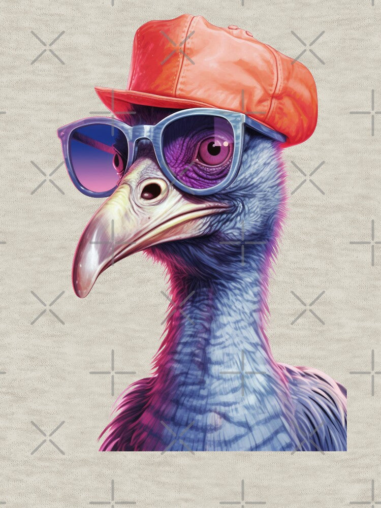 Cassowary / Australian. Bird with cap by Toms Tee