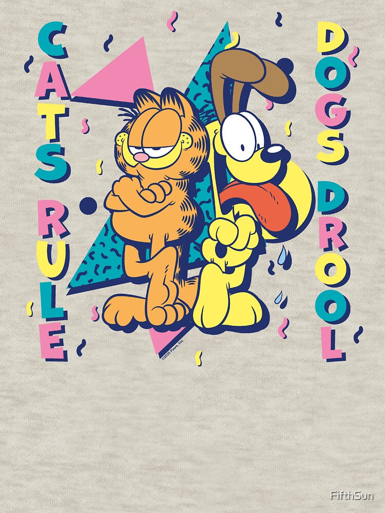 Garfield And Odie Cats Rule Dogs Drool by FifthSun