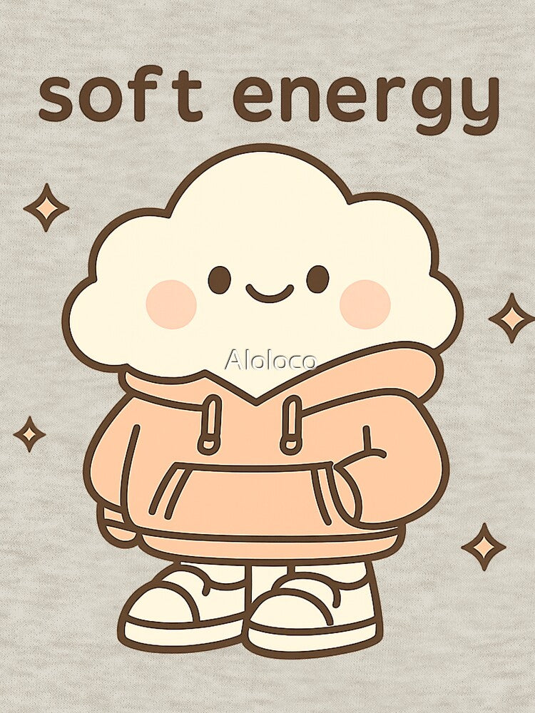 Soft Cloud | Kawaii Pastel Icon Illustration by Aloloco