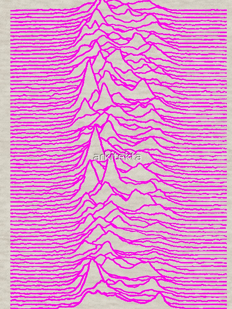 Unknown Pleasures in Pink by arkitekta