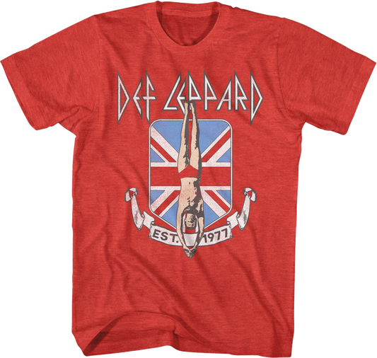 Red Est. 1977 Def Leppard T-Shirt
