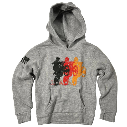 Toddler American-Made Motocross Hooded Sweatshirt
