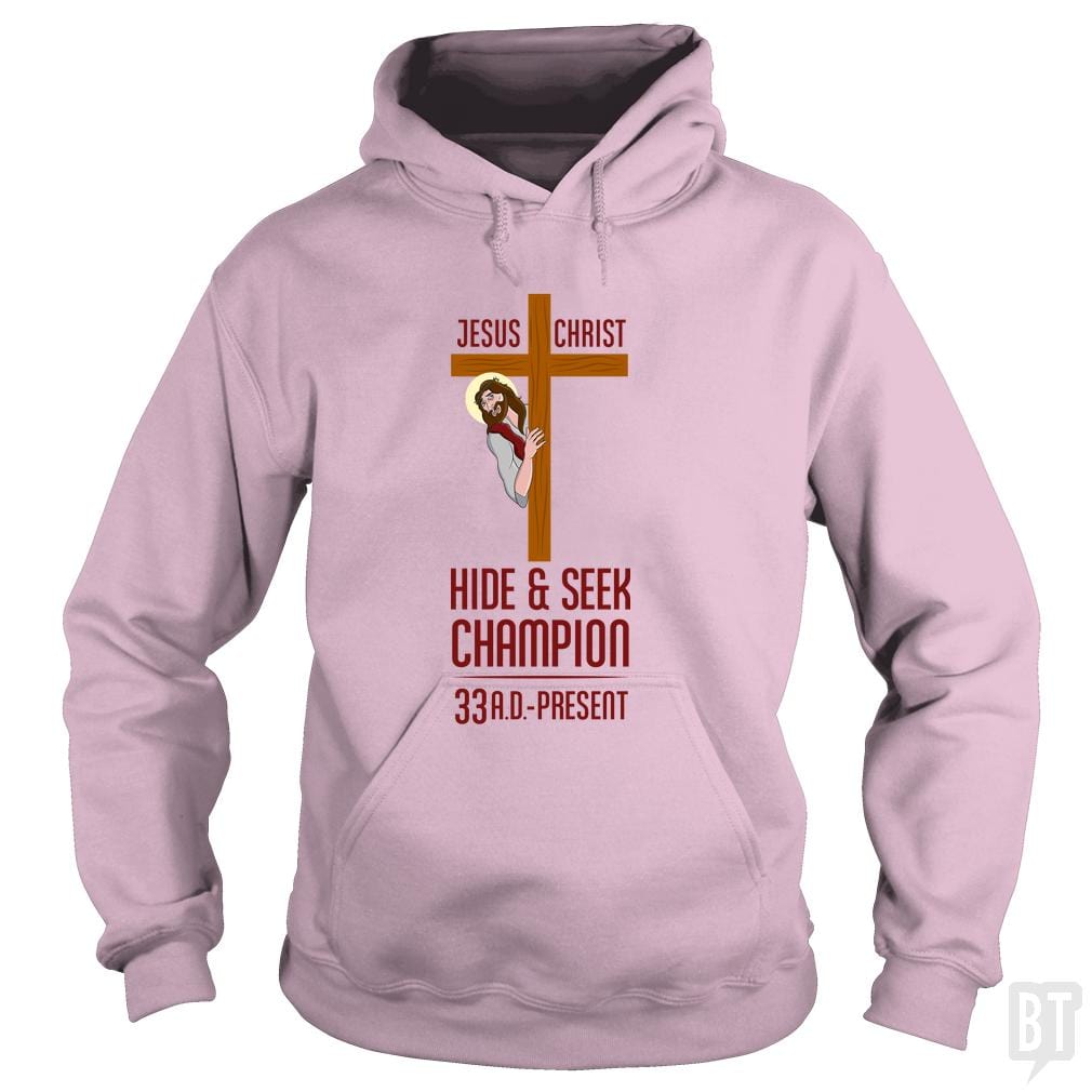 Jesus Christ Hide and Seek Hoodie